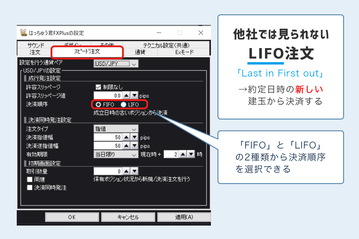 GMOLIFO注文